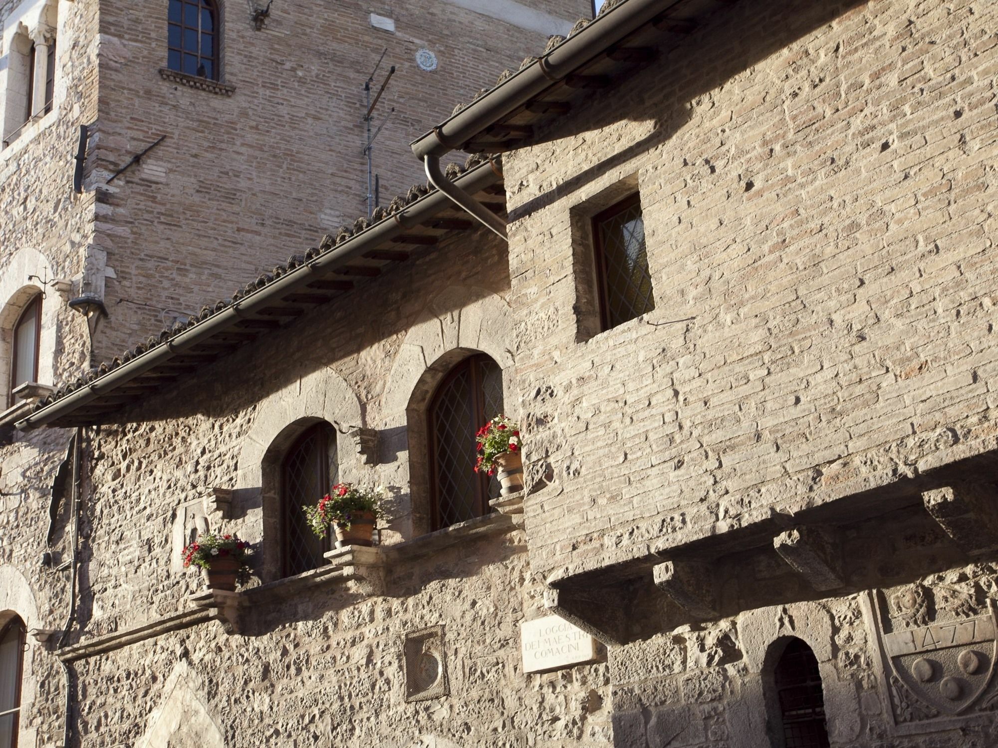 Appartement Loggia Dei Maestri Comacini à Assise Extérieur photo